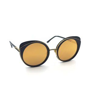 Leisure Society Women's Sunglasses Sonora Color Navy/24k Gold New